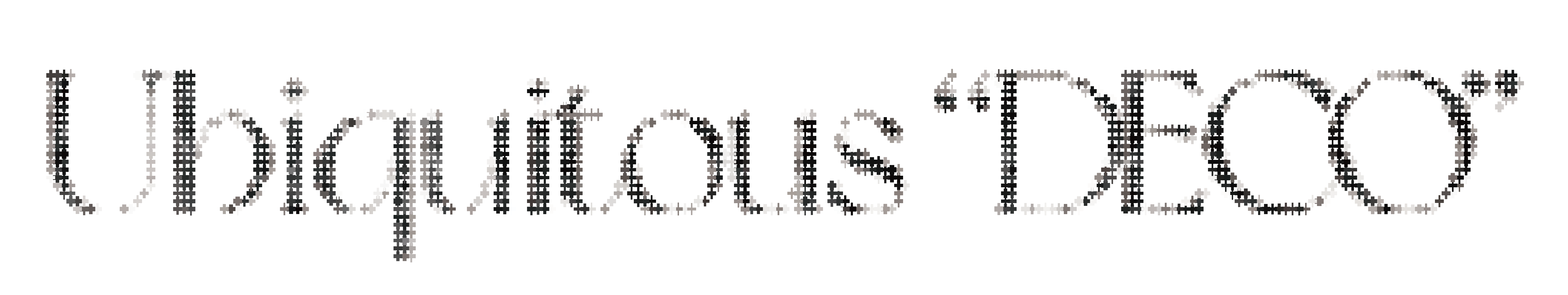Ubiquitous DECO ロゴ